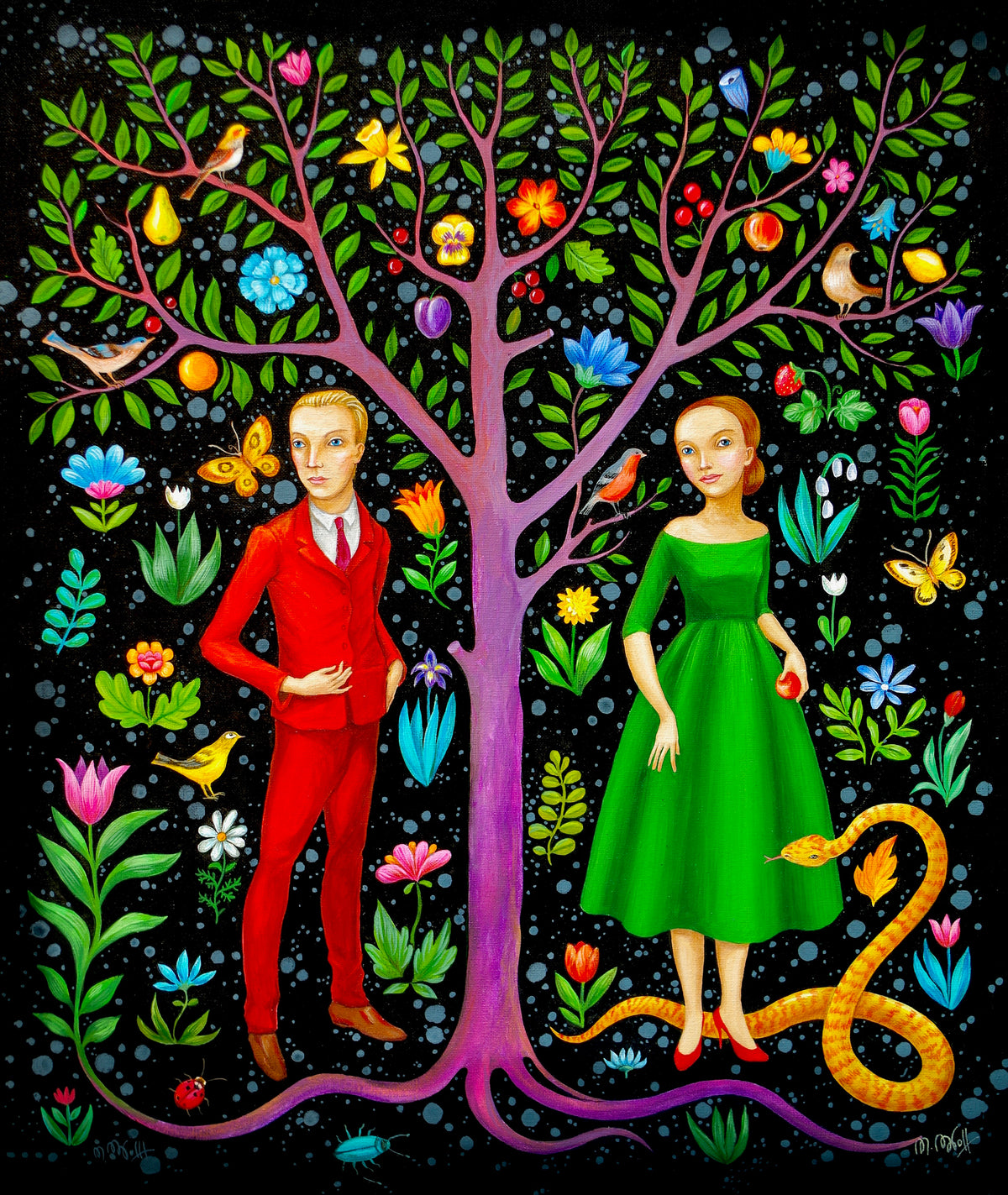Paradies – Adam und Eva