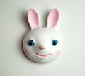 Wandskulptur Hase  Maske Wand-Dekor Design  Wandtrophäe Trophäe  Jagdtrophäe  Wohndekor