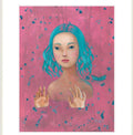Fine Art  Print Nixe Meerjungfrau Druck