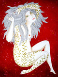Akt Print  Art Druck Kunst  A4 Kunstposter, Malerei