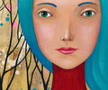 November, Kunst Poster Art Print Druck Original Acryl Gemälde Kunstposter Malerei