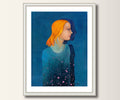 Art Print Druck Kosmos Kunst  Illustration Sternenhimmel  Print