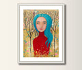 November, Kunst Poster Art Print Druck Original Acryl Gemälde Kunstposter Malerei
