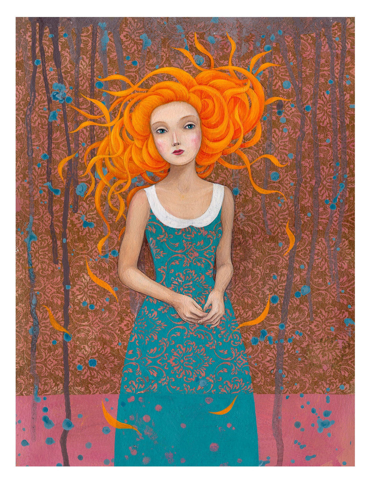 Rapunzel – rothaariges Mädchen