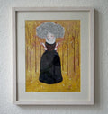 Faden Kunstdruck Illustration Kunst Art Print A4 (11,7 x8.3 in)