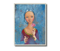 Rose Kunstdruck Illustration  Kunst Print Druck von Original Acrylbild