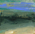 Original Abstract Acrylic Painting On Canvas, 5.1" x 5.1"