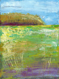 Original Landscape Abstract Acrylic Painting, Modern Wall Art (30 x 40cm)