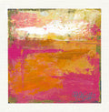 Abstract Original Small Acrylic Painting on Canvas Landscape 10 х 10cm,  Acryl Painting Art