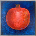 Granatapfel Acryl auf Leinwand Original Malerei Gemälde Unikat handgemalt 30 x 30 cm