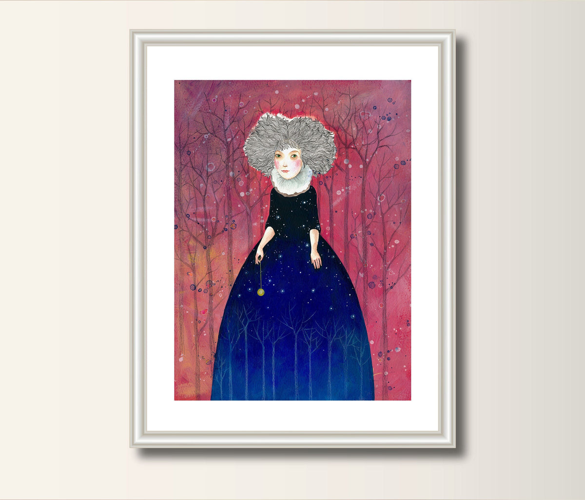 Kunstdruck, Illustration Kunst Art Print, Druck, A4 (297 x 210mm), (11,7 x8.3 in)