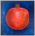 Granatapfel Acryl auf Leinwand Original Malerei Gemälde Unikat handgemalt 30 x 30 cm