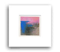 Small Abstract  Acrylic painting on canvas Landscape 10 х 10cm Original Acryl Painting Art
