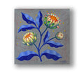 Blume, Gemälde  Original  Acryl auf Leinwand 30x 30cm, feine Art Malerei