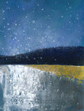 Original Abstract Landscape Painting, Modern Wall Art (30x40cm)