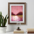 Original Abstract Landscape Painting, Acrylic on Paper (30x40cm)