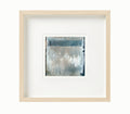 Small Abstract Landscape Acrylic Painting, 5x5 Original Art