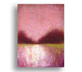 Original Abstract Landscape Painting, Acrylic on Paper (30x40cm)