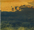 Small Abstract Landscape Acrylic Painting, Original Art (5.1" x 5.1")