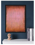 Original Abstract Acrylic Painting, Textured Wall Art (11.8 x 15.7 inch)