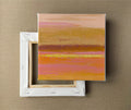 Original Abstract Landscape Painting, Modern Acrylic Artwork 20x20cm