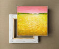 Original Acrylic Landscape Painting, Modern Abstract Wall Art, 8x8
