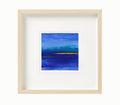 Small Abstract Landscape Acrylic Painting, Original Art (5x5 inch)