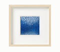 Small Abstract Landscape Painting, Original Acrylic Art (5x5 inch)