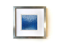 Small Abstract Landscape Painting, Original Acrylic Art (5x5 inch)