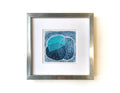 Original Abstract Acrylic Painting, Small Canvas Art (5x5 inch)