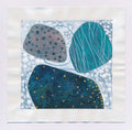 Small Abstract Landscape Acrylic Painting on Canvas (5.1" x 5.1")