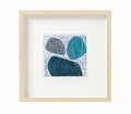 Small Abstract Landscape Acrylic Painting on Canvas (5.1" x 5.1")