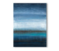 Original Landscape Abstract Painting, Acrylic on Canvas, Modern Minimalist Wall Art