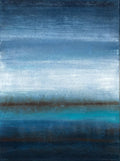 Original Landscape Abstract Painting, Acrylic on Canvas, Modern Minimalist Wall Art