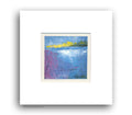 Acrylic painting on canvas, small Abstract landscape 10 х 10cm Original Acryl Painting Art