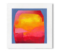 Original Abstract Acrylic Painting, Small Canvas Art (5.1 inch)
