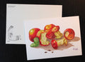 8er Postkarten Aquarell Set Postkarten Grüßkarten Katzen Fische
