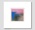 Small Abstract  Acrylic painting on canvas Landscape 10 х 10cm Original Acryl Painting Art