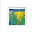 Original Acrylic Painting on Canvas small Abstract Landscape 10 х 10cm. Acryl Painting Art