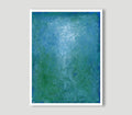 Glow Abstract Acrylic Painting: Modern Wall Art (30x40cm) Acryl auf Papier