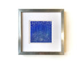 Small Abstract Landscape Painting, Original Acrylic Art 5x5 inch, Minimalist Wall Art