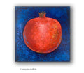 Granatapfel Acryl auf Leinwand Original Malerei Gemälde Unikat handgemalt 30 x 30 cm