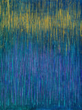 Original Abstract Painting, golden rain, Landscape Abstract, Modern Wall Art, Living Room Decor, Kitchen Decor