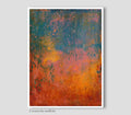 Original Brown Abstract Acrylic Painting, Modern Wall Art (11.8" x 15.7")