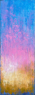 Original Landscape Abstract Painting on Canvas, Modern Wall Art