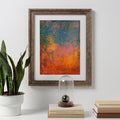 Original Brown Abstract Acrylic Painting, Modern Wall Art (11.8" x 15.7")