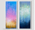 Original Landscape Abstract Painting on Canvas, Modern Wall Art