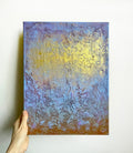 Original Abstract Acrylic Painting, Textured Wall Art 11.8” x 15.7”