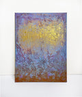 Original Abstract Acrylic Painting, Textured Wall Art 11.8” x 15.7”