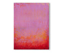 Red Abstract Acrylic Painting, Modern Wall Art, 11.8x15.7
